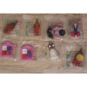 Lot Of  8 1995 McDonald's Barbie Happy Meal Toy New Sealed Unopened NWT Vintage